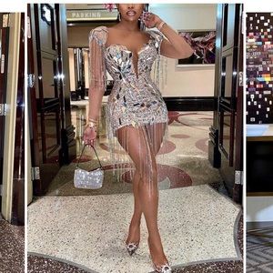 Flashy Cute Dress! New Never Worn!